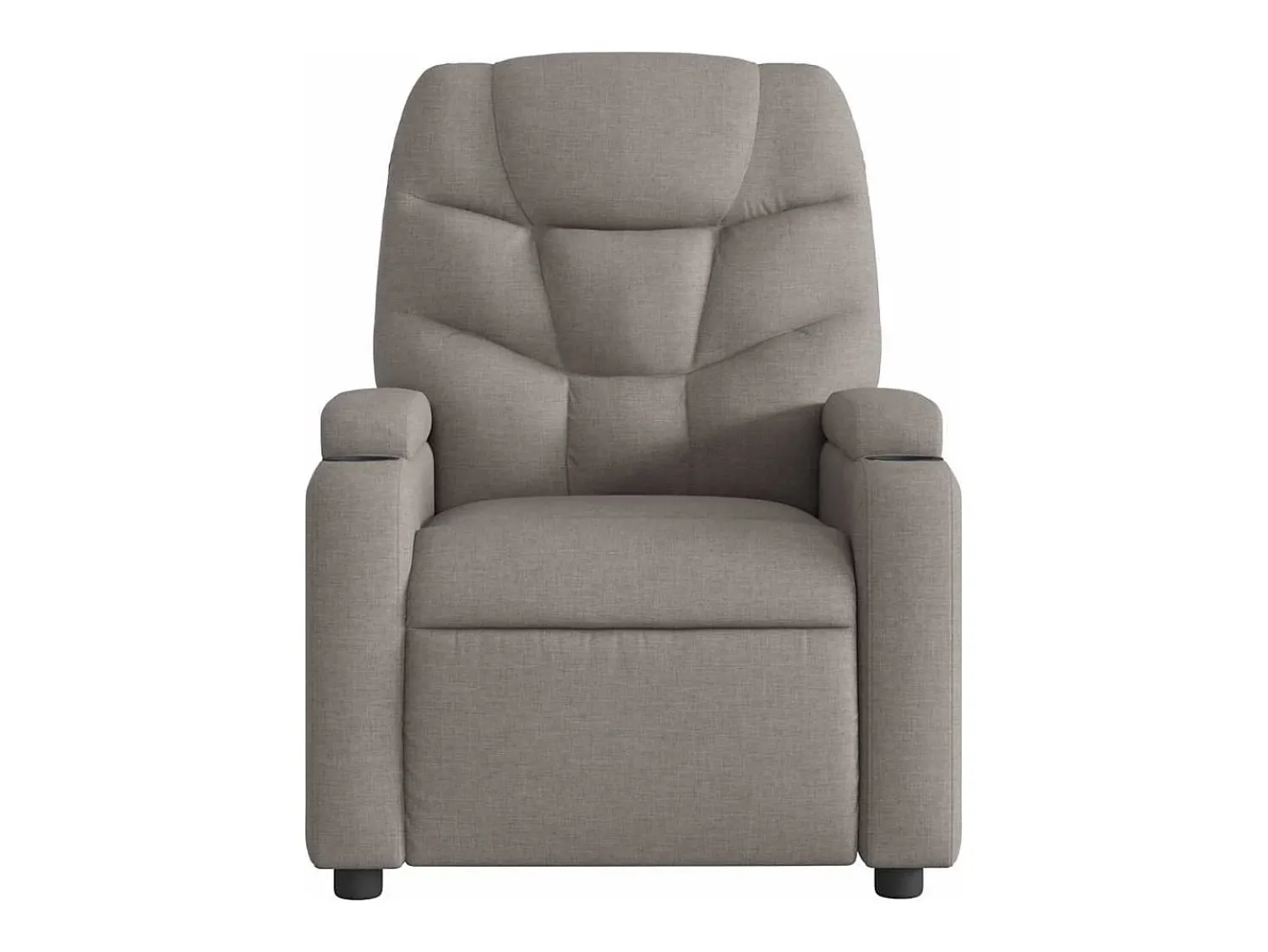 Poltrona* Poltrona elétrica reclinável tecido cinzento-acastanhado SHL991934 Taupe