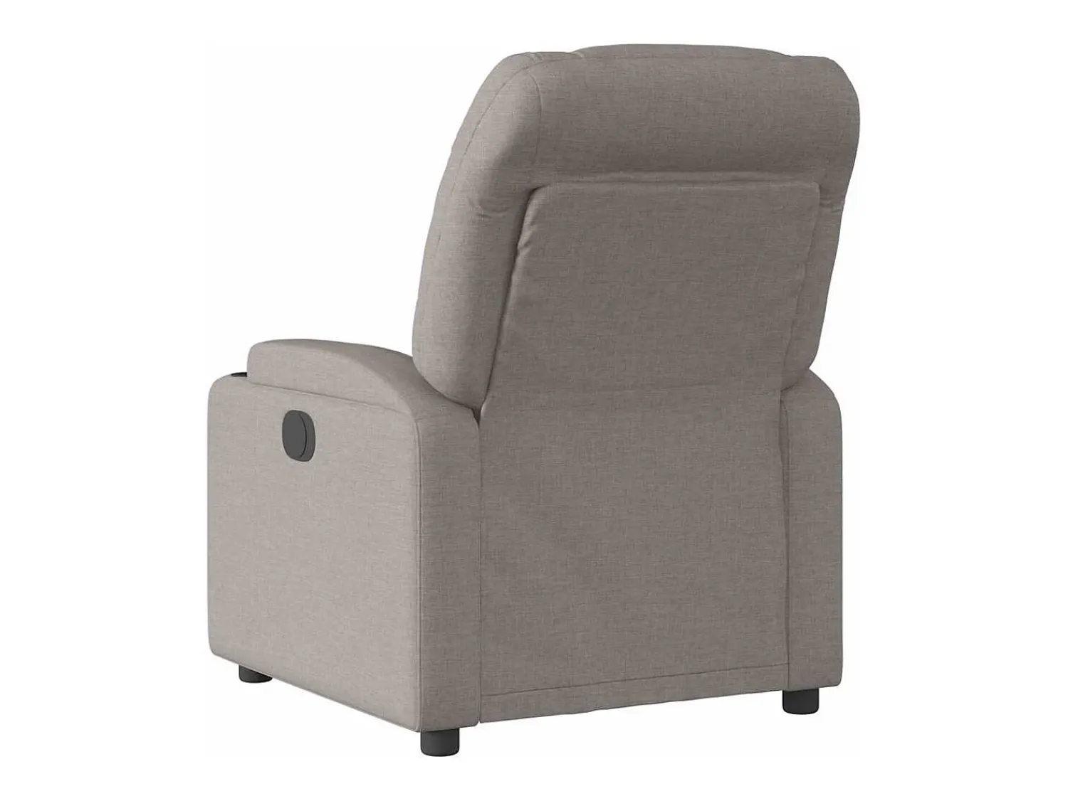 Poltrona* Poltrona elétrica reclinável tecido cinzento-acastanhado SHL991934 Taupe