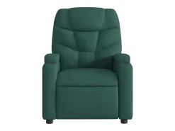 Poltrona| Poltrona elétrica reclinável tecido verde-escuro SHL507041 Verde pinho