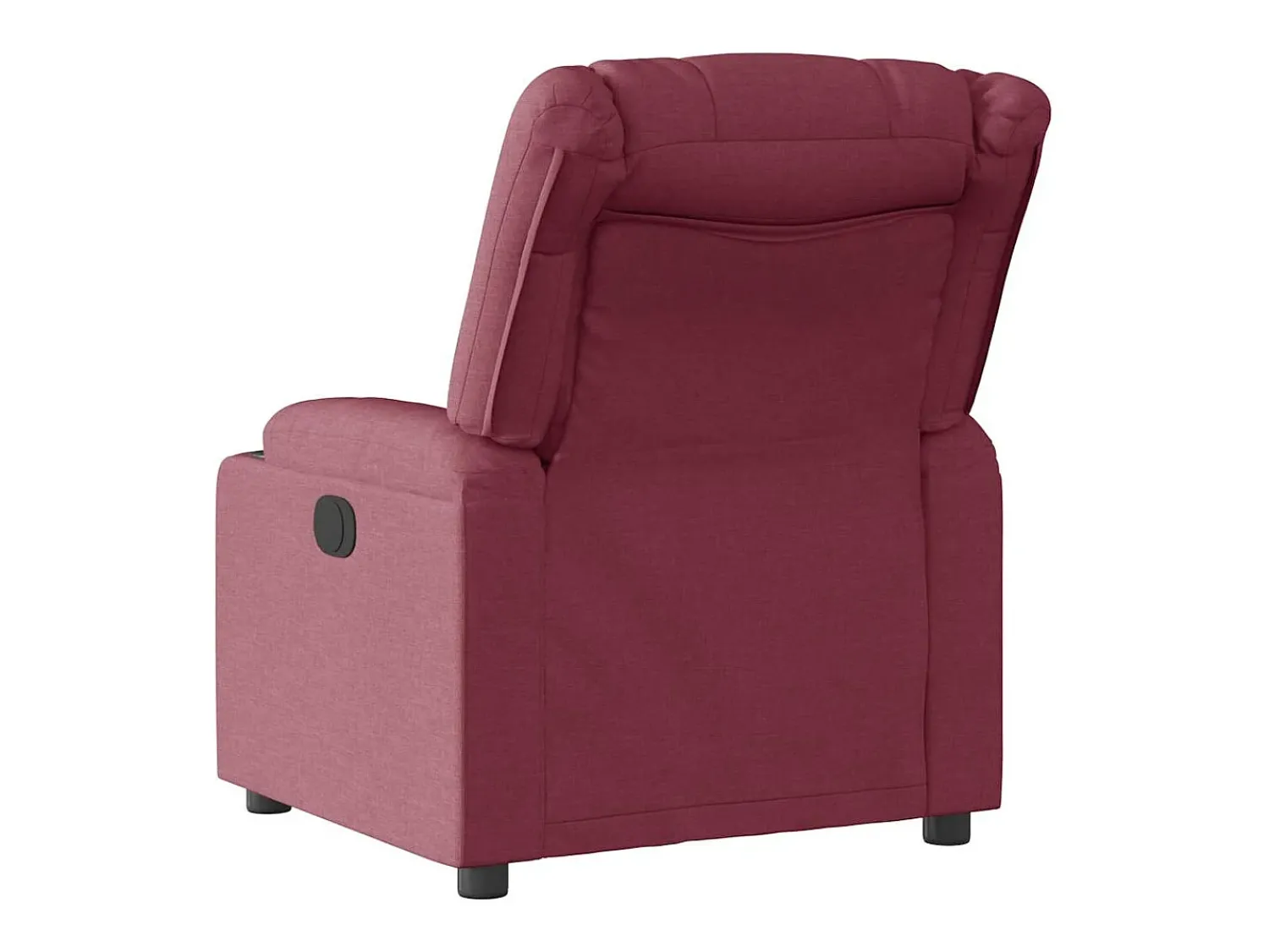 Poltrona| Poltrona elétrica reclinável tecido tinto SHL600196 Vermelho