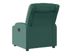 Poltrona elétrica reclinável tecido verde-escuro SHL681962^ Poltrona