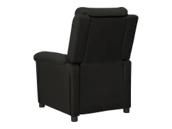 Poltrona*vidaxl Poltrona elétrica reclinável tecido Preto
