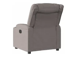 Poltrona| Poltrona elétrica reclinável tecido cinzento-acastanhado SHL83697 Taupe