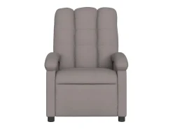 Poltrona* Poltrona elétrica reclinável tecido cinzento-acastanhado SHL535074 Taupe