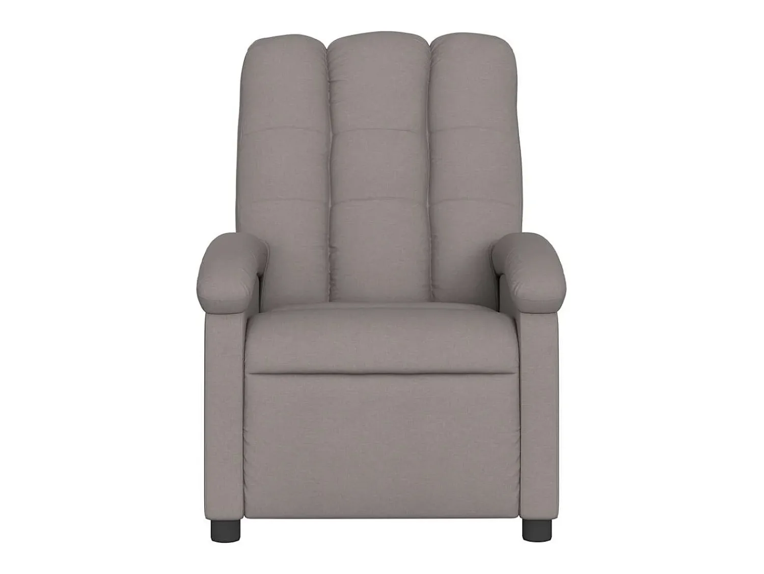 Poltrona* Poltrona elétrica reclinável tecido cinzento-acastanhado SHL535074 Taupe