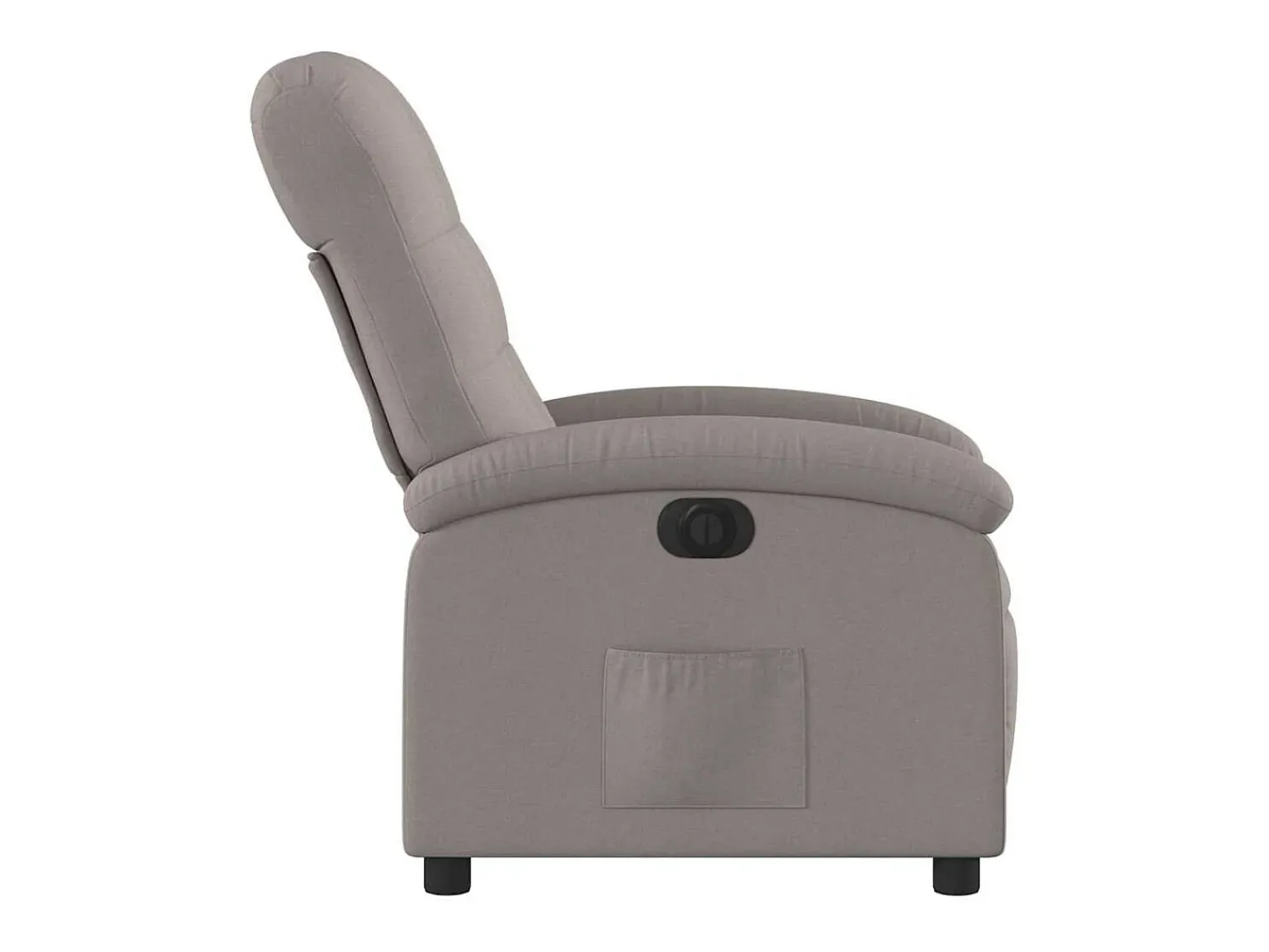 Poltrona* Poltrona elétrica reclinável tecido cinzento-acastanhado SHL535074 Taupe
