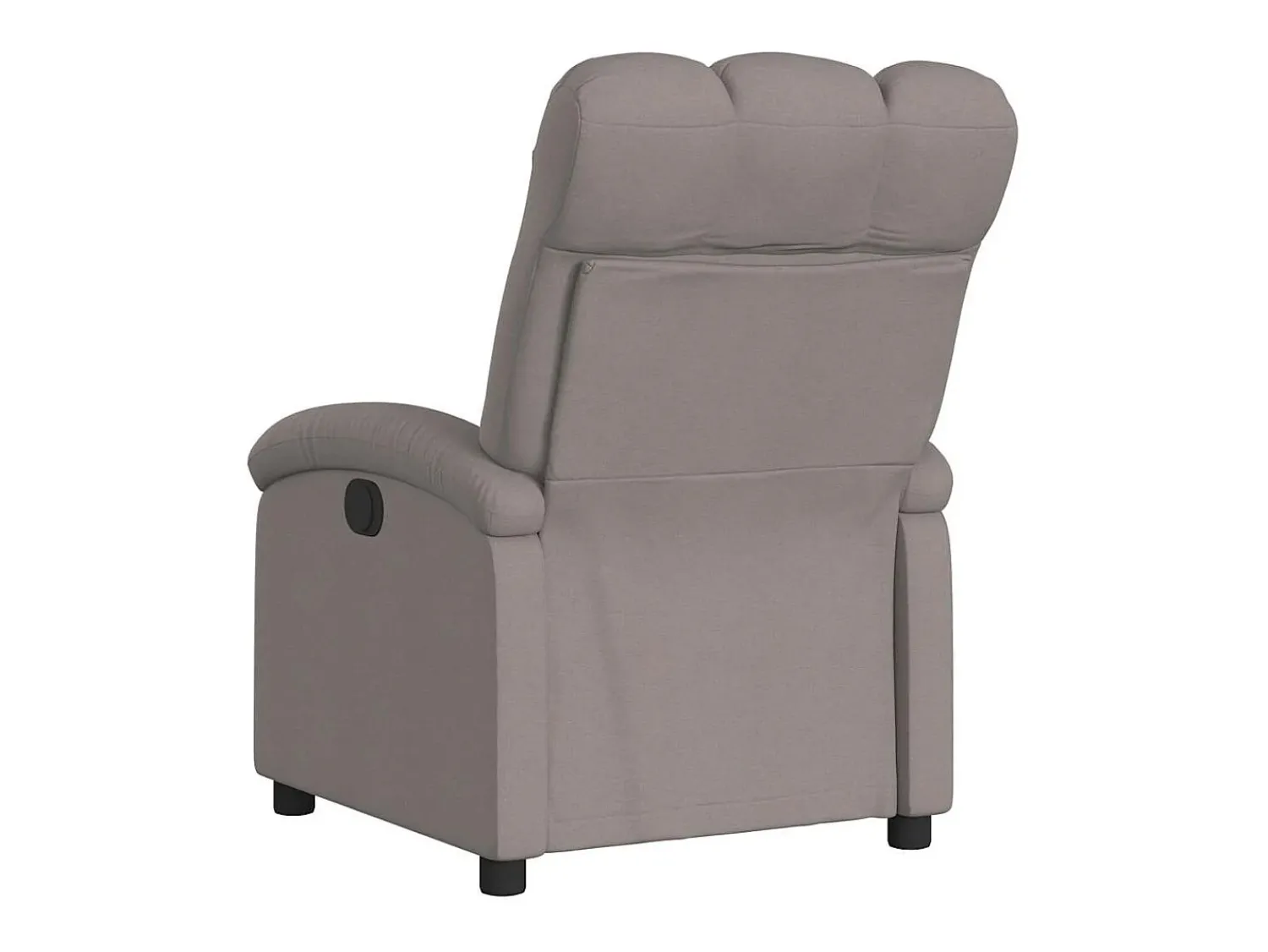 Poltrona* Poltrona elétrica reclinável tecido cinzento-acastanhado SHL535074 Taupe