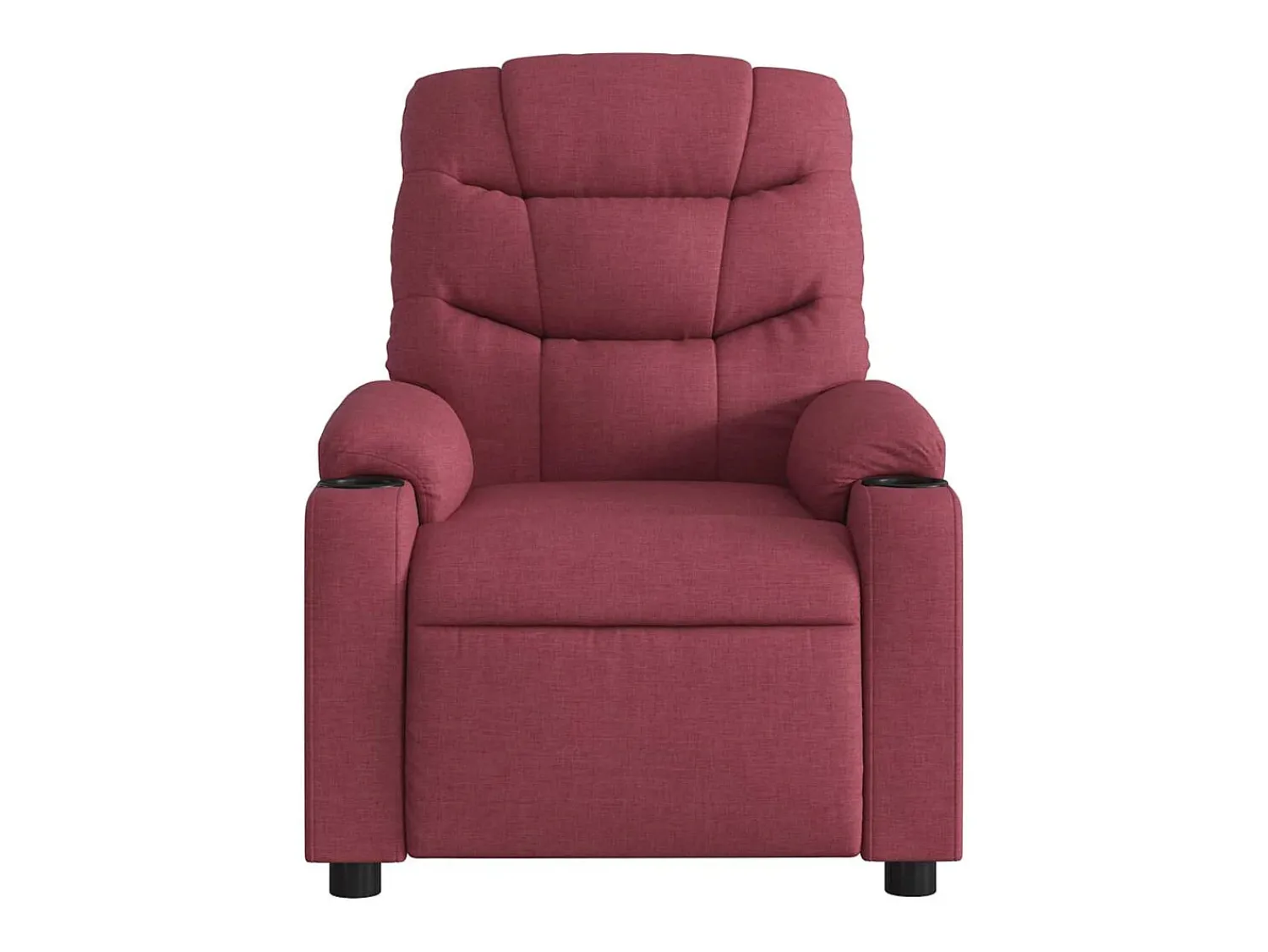 Poltrona| Poltrona elétrica reclinável tecido tinto SHL265763 Vermelho