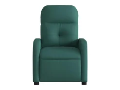 Poltrona| Poltrona elétrica reclinável tecido verde-escuro SHL449375 Verde pinho