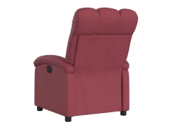 Poltrona elétrica reclinável tecido tinto PT890102^ Poltrona