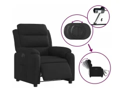 Discount Poltrona elétrica reclinável tecido PT122174 Preto