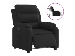 Discount Poltrona elétrica reclinável tecido PT122174 Preto