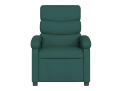 vidaxl Poltrona elétrica reclinável tecido -escuro^ Poltrona