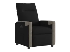 Poltrona* Poltrona elétrica reclinável tecido SHL743891 Preto
