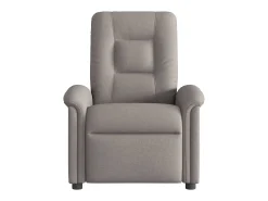 Sale Poltrona elétrica reclinável tecido cinzento-acastanhado SHL85866 Taupe