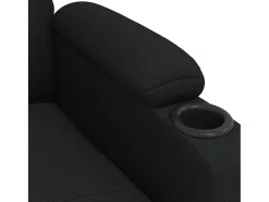 Poltrona| Poltrona elétrica reclinável tecido SHL52221 Preto