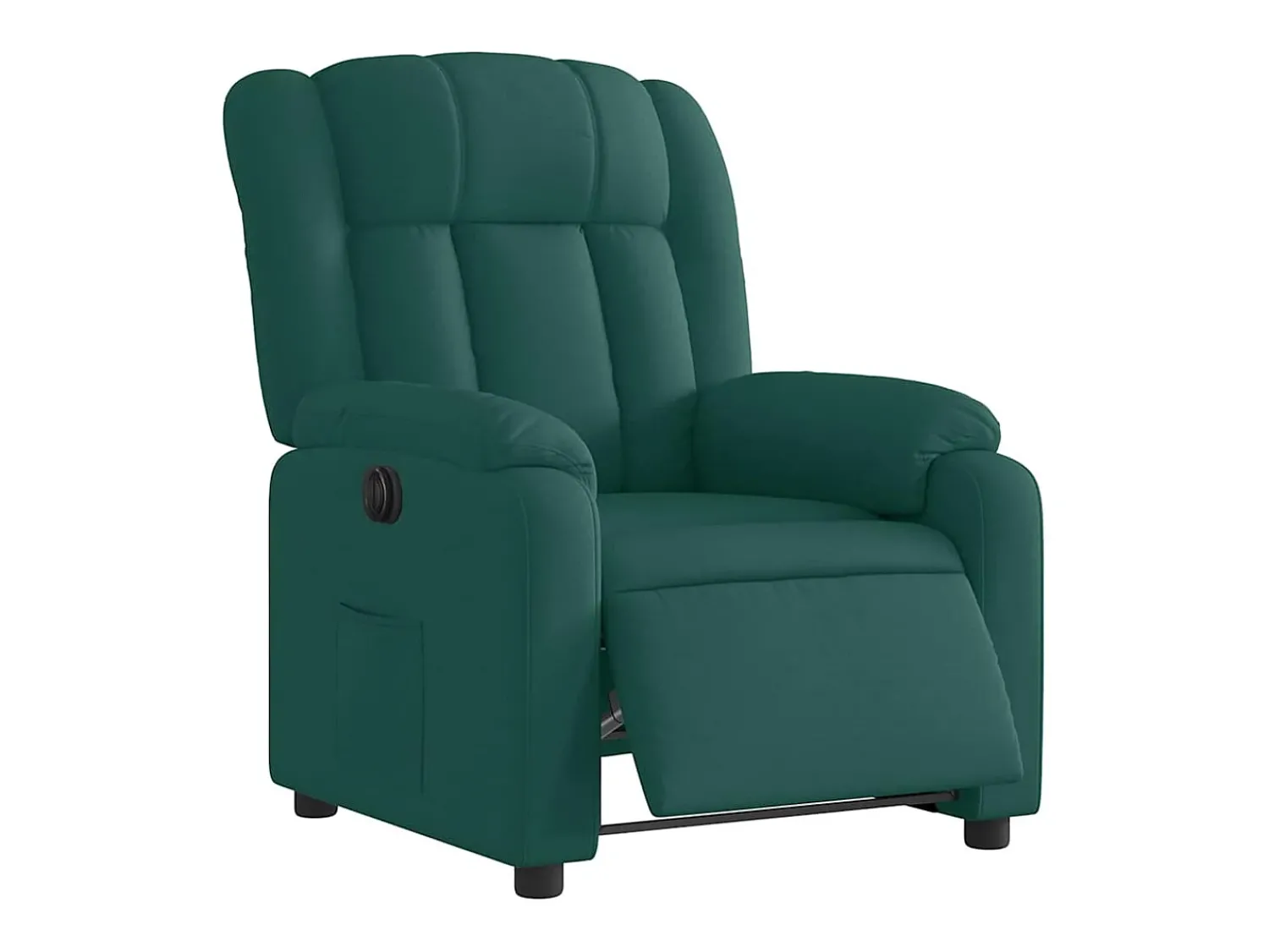Poltrona* Poltrona elétrica reclinável tecido verde-escuro SHL986189 Verde pinho