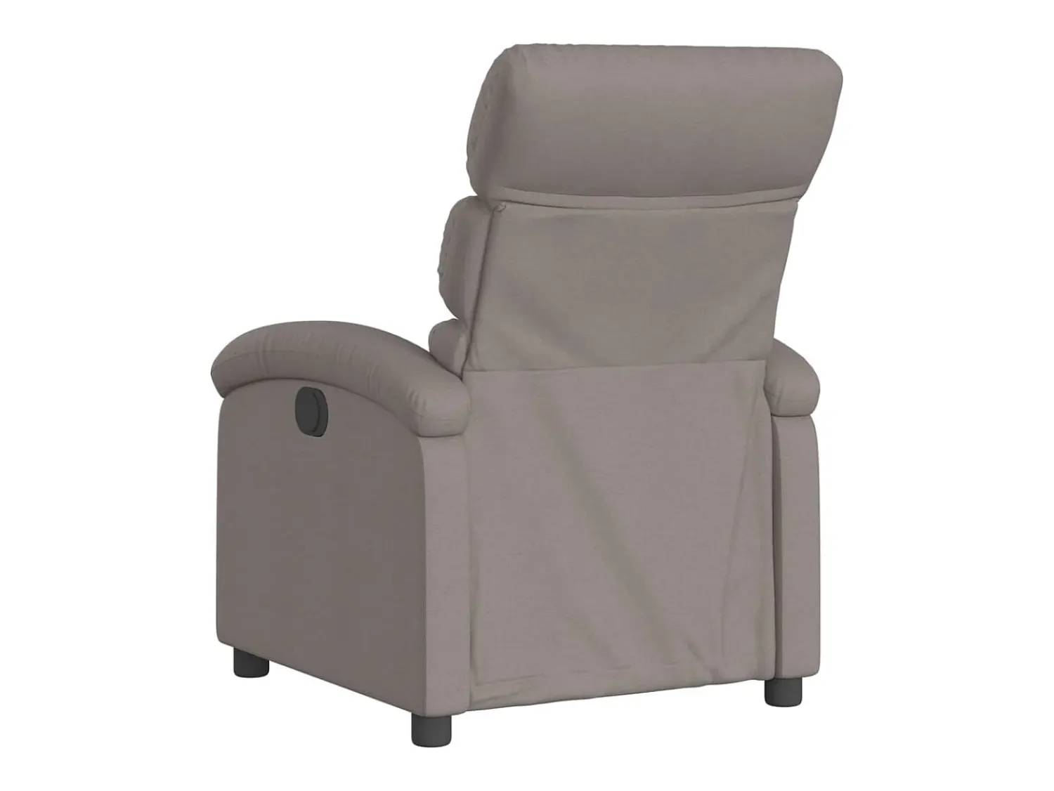 Poltrona| Poltrona elétrica reclinável tecido cinzento-acastanhado SHL373676 Taupe