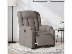 Poltrona* Poltrona elétrica reclinável tecido cinzento-acastanhado SHL219815 Taupe
