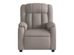 Poltrona* Poltrona elétrica reclinável tecido cinzento-acastanhado SHL219815 Taupe