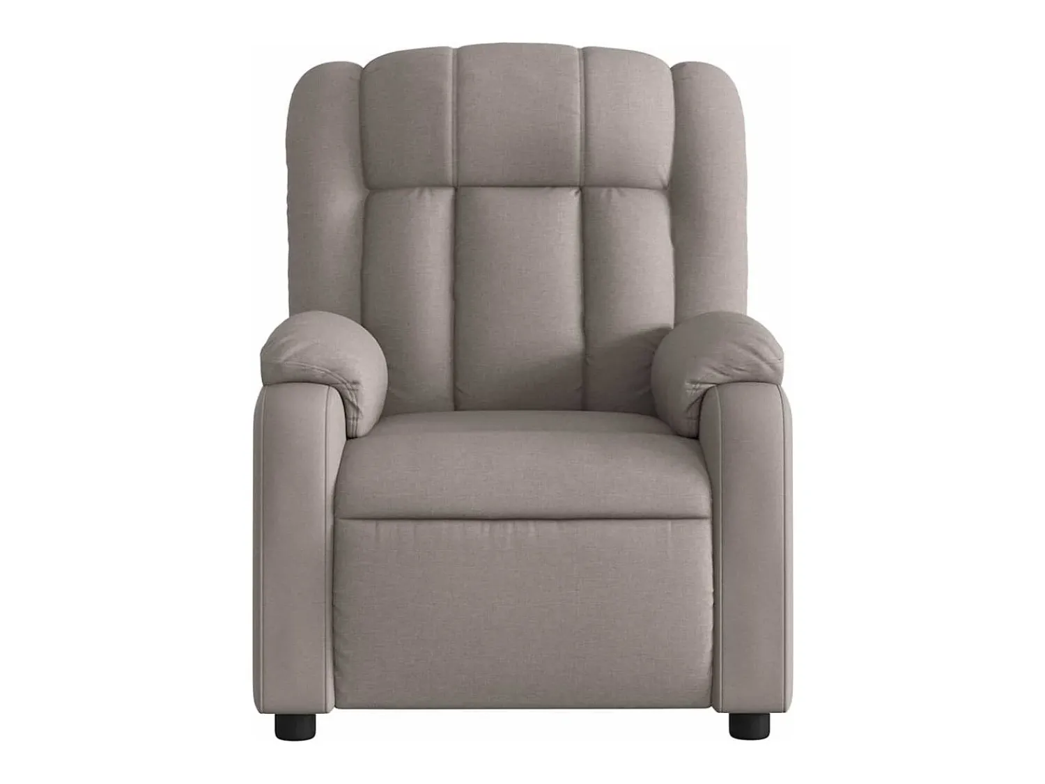 Poltrona* Poltrona elétrica reclinável tecido cinzento-acastanhado SHL219815 Taupe