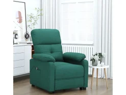 Poltrona* Poltrona elétrica reclinável tecido verde-escuro SHL206830 Verde pinho