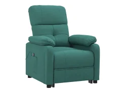 Poltrona* Poltrona elétrica reclinável tecido verde-escuro SHL206830 Verde pinho