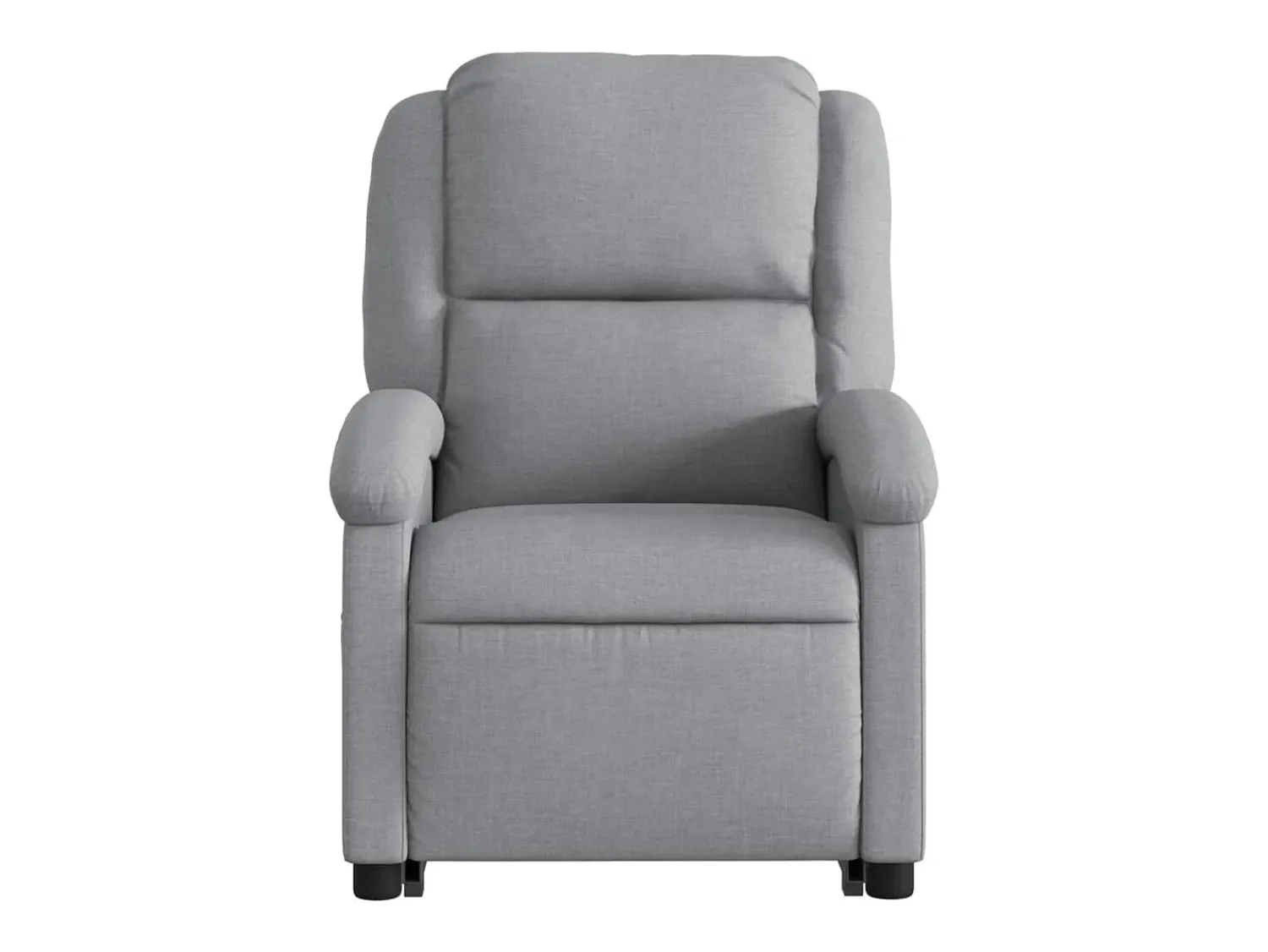 Poltrona* Poltrona elétrica reclinável massagens tecido -claro SHL279381 Cinzento