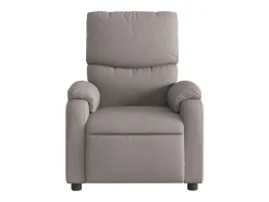 Sale Poltrona elétrica reclinável tecido cinzento-acastanhado SHL81053 Taupe