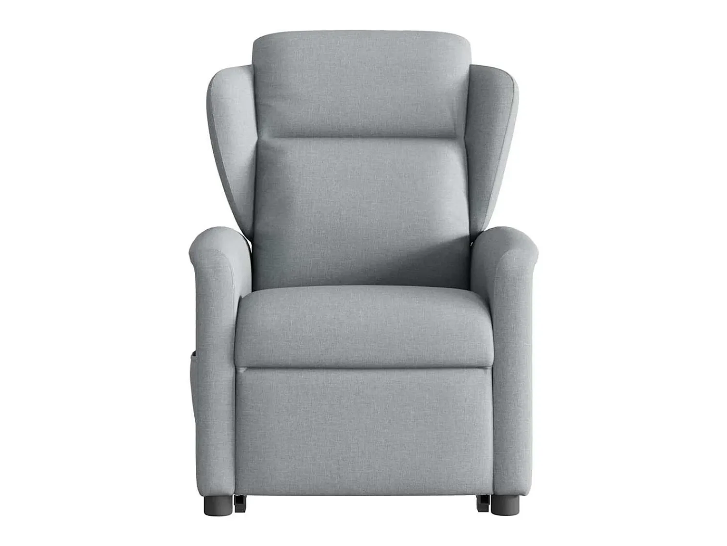 Poltrona* Poltrona elétrica reclinável massagens tecido -claro SHL672015 Cinzento