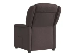 Poltrona| Poltrona elétrica reclinável tecido -escuro SHL516498 Castanho