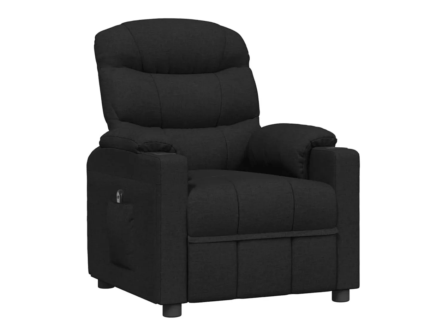 Poltrona* Poltrona elétrica reclinável tecido SHL548580 Preto