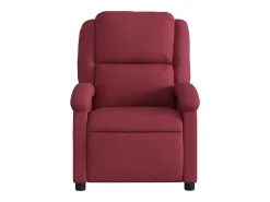 Poltrona| Poltrona elétrica reclinável tecido tinto SHL587077 Vermelho