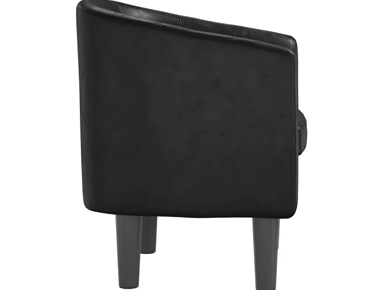 Discount Poltrona em couro artificial PT403700 Preto