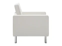 Poltrona| Poltrona em couro artificial PT759766 Branco