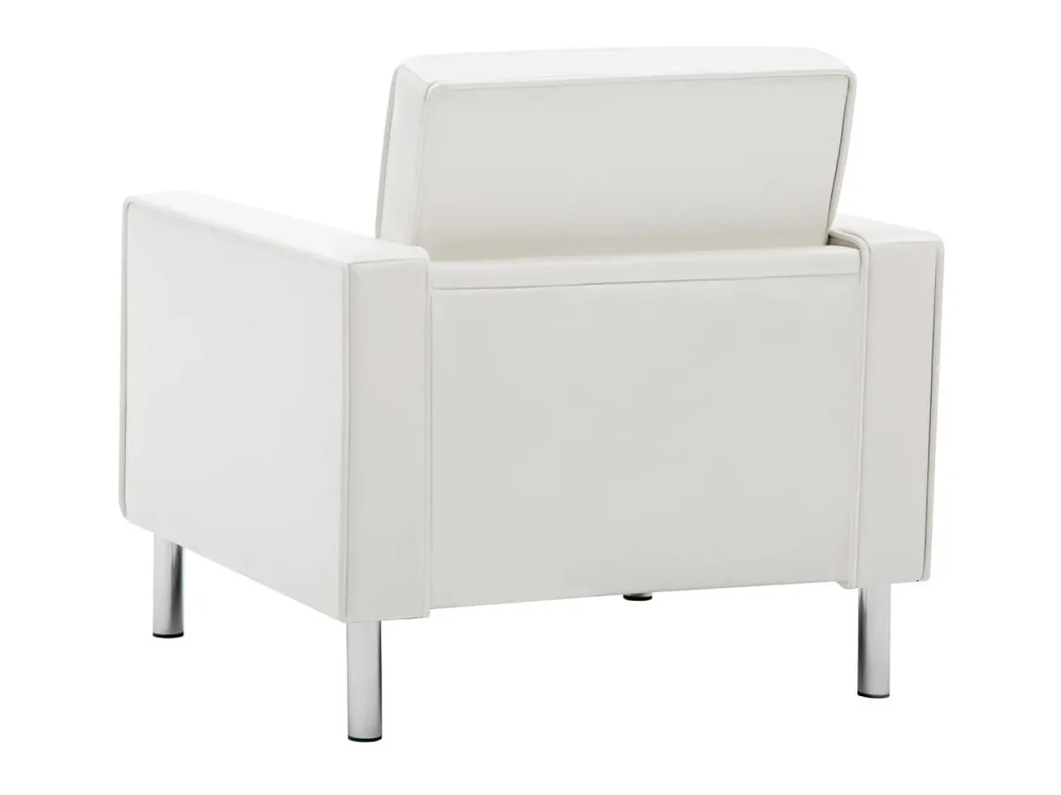 Poltrona| Poltrona em couro artificial PT759766 Branco