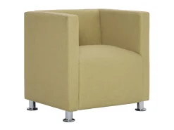 Poltrona* Poltrona em forma de cubo tecido PT216726 Verde