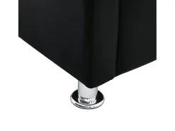Poltrona|vidaxl Poltrona em forma de cubo couro artificial Preto