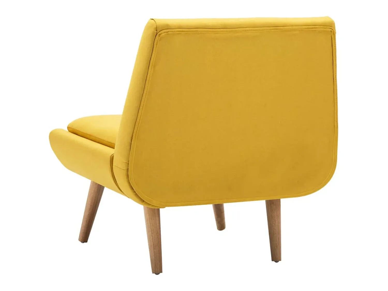 Sale vidaxl Poltrona em tecido Amarelo