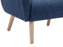 Vente-unique Poltrona em tecido estilo contemporâneo MAZARONE^ Poltrona