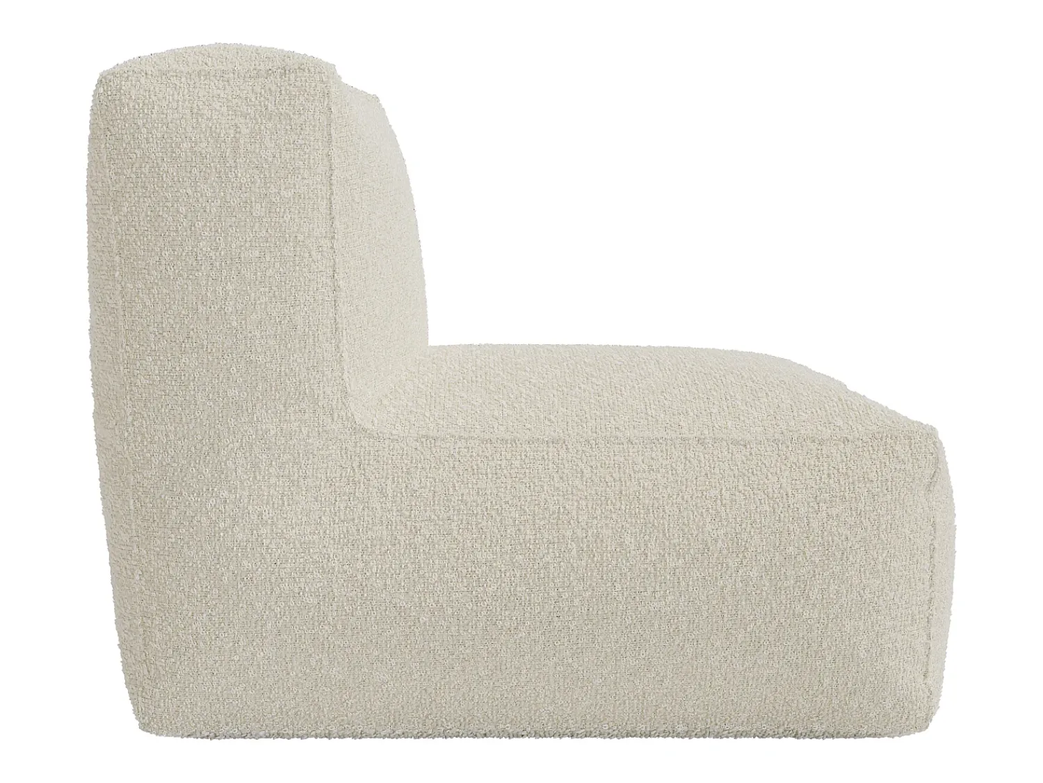 Vente-unique Poltrona em tecido bouclé cor estilo contemporâneo NOUMARA^ Poltrona|Sofá