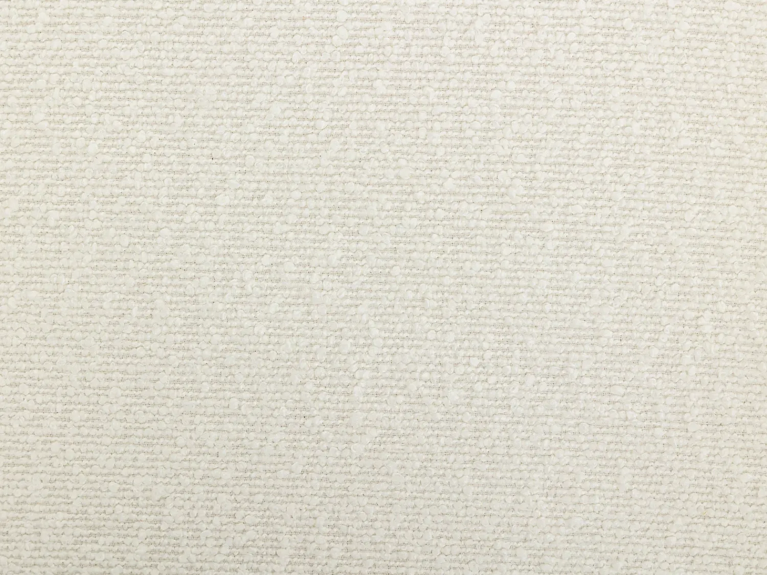 New Vente-unique Poltrona em tecido bouclé cor branca estilo design - FAVINA Branco