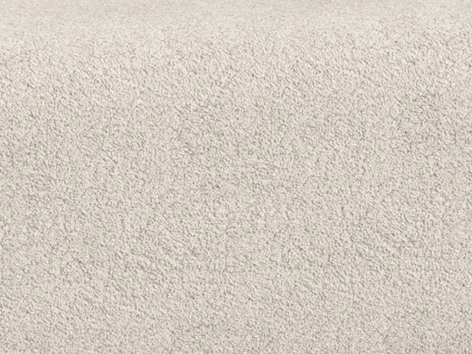 Poltrona|Vente-unique Poltrona em tecido bouclé de cor branco DORIGO Branco sujo