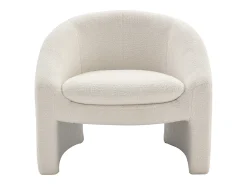 Vente-unique Poltrona em tecido bouclé estilo design OSSANA^ Poltrona