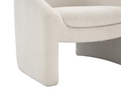 Vente-unique Poltrona em tecido bouclé estilo design OSSANA^ Poltrona