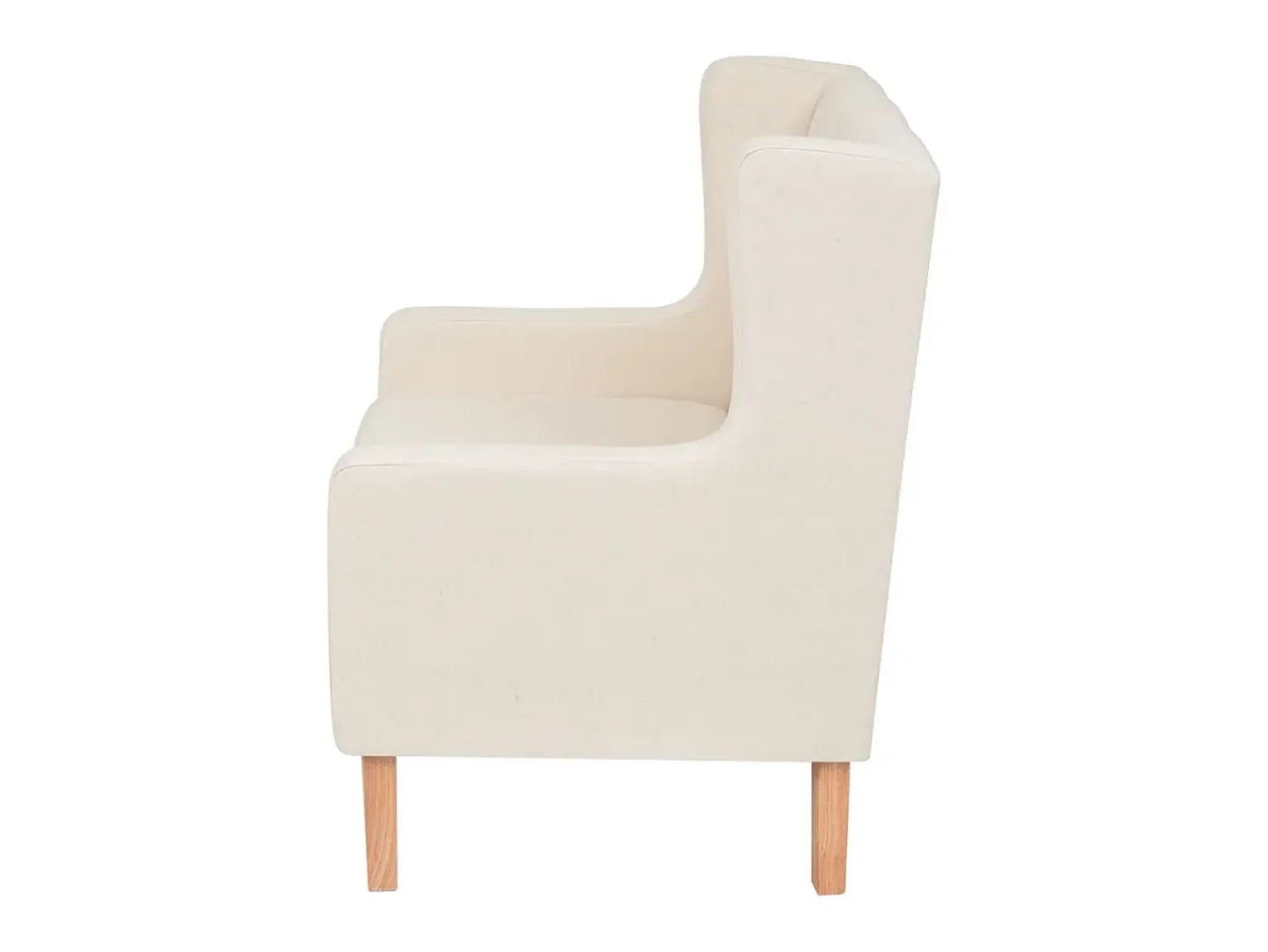 Poltrona| Poltrona em tecido nata PT180110 Branco