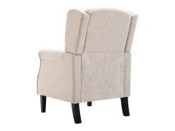 Poltrona|vidaxl Poltrona em tecido cor Bege
