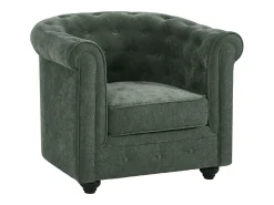 Vente-unique Poltrona em tecido cor forma mítica CHESTERFIELD^ Poltrona