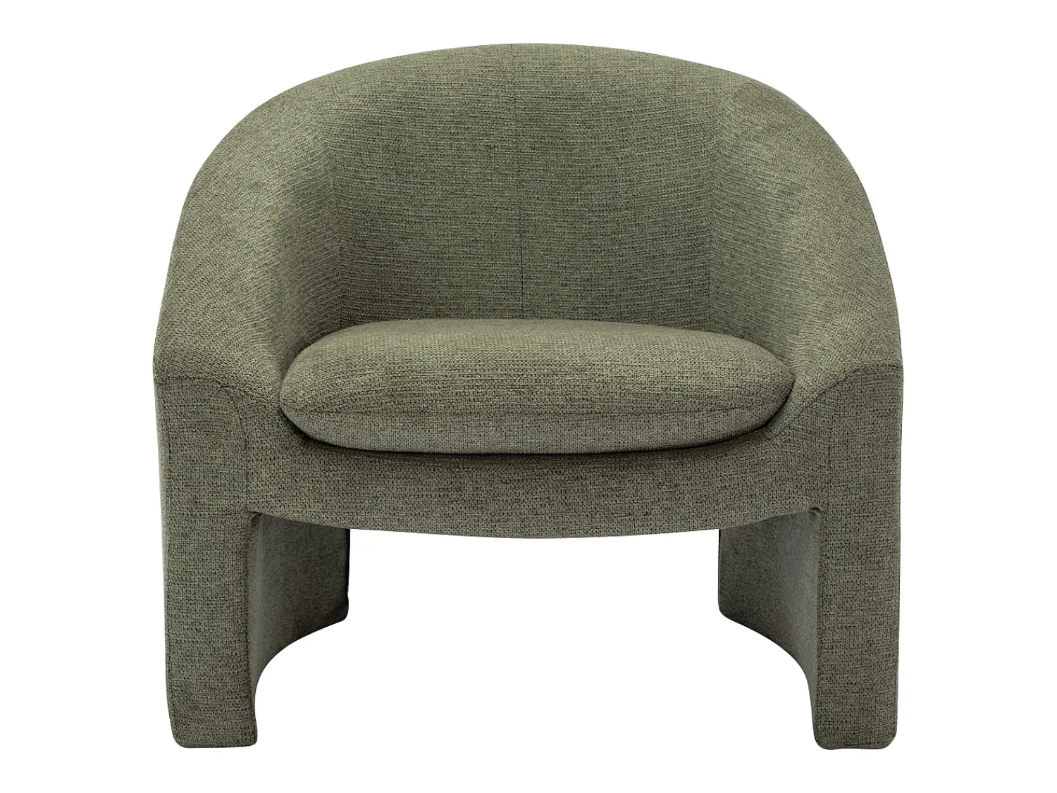 Poltrona|Vente-unique Poltrona em tecido cor estilo design OSSANA Verde