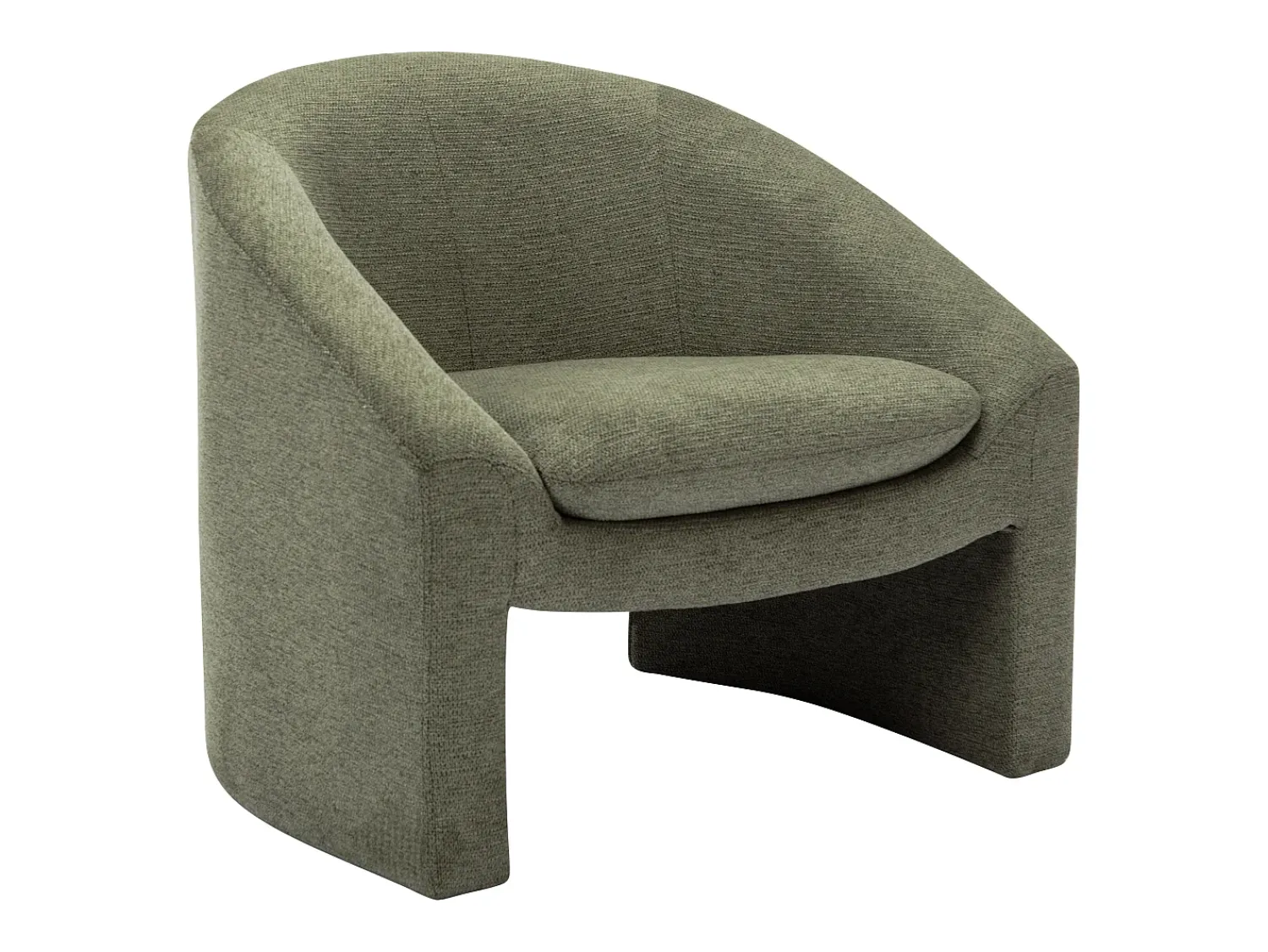 Poltrona|Vente-unique Poltrona em tecido cor estilo design OSSANA Verde